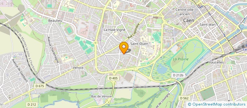 localisation de l'entreprise MADAME FLORENCE GIRARD à CAEN