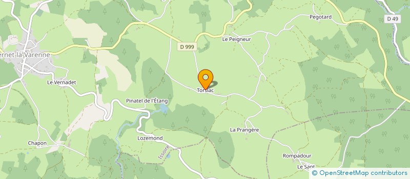 localisation de l'entreprise MADAME FLORENCE GODAT  VALZ-SOUS-CHATEAUNEUF