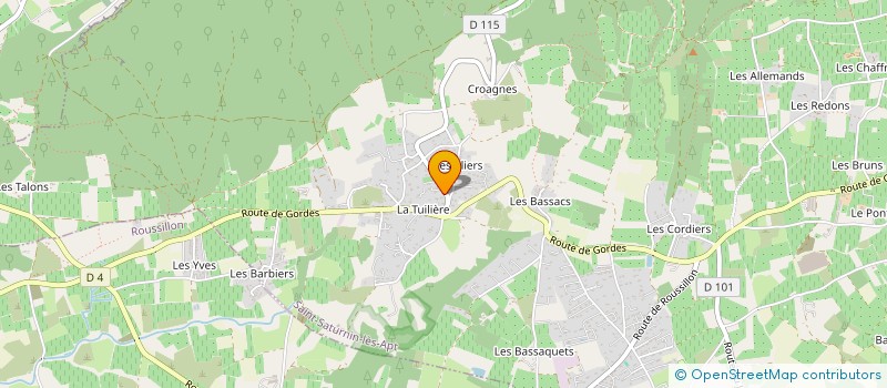 localisation de l'entreprise MADAME FLORENCE GODFRAIN  SAINT-SATURNIN-LES-APT