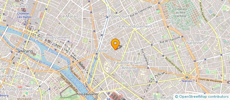 localisation de l'entreprise MADAME FLORENCE GODIN  PARIS