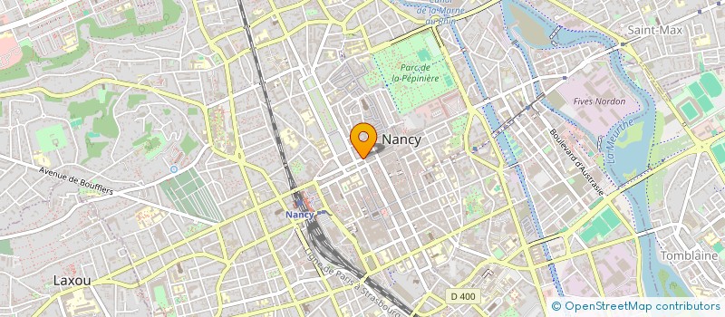 localisation de l'entreprise MADAME FLORENCE GODINOT  NANCY