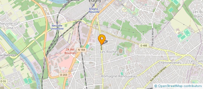 localisation de l'entreprise MADAME FLORENCE GOMIS  CONFLANS-SAINTE-HONORINE