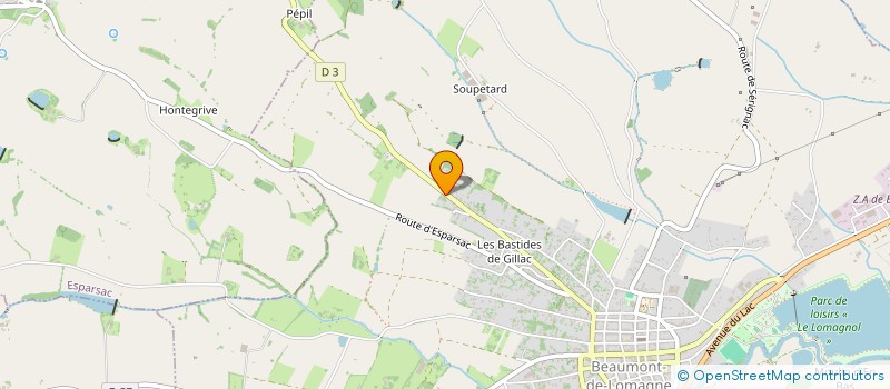 localisation de l'entreprise MADAME FLORENCE GOSSOT à BEAUMONT-DE-LOMAGNE