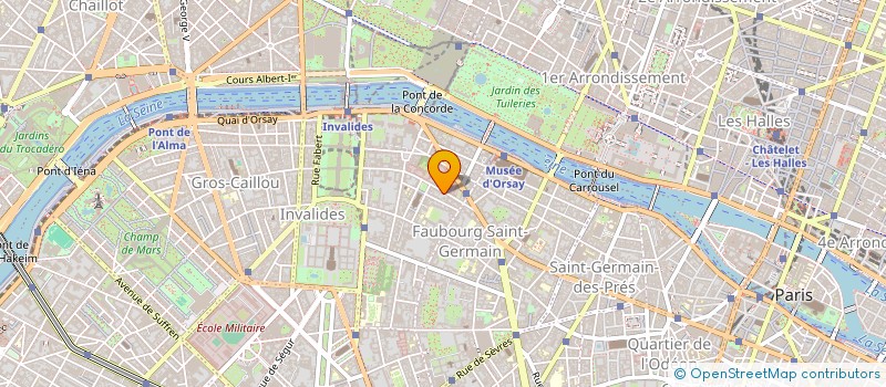 localisation de l'entreprise MADAME FLORENCE GOUJON  PARIS