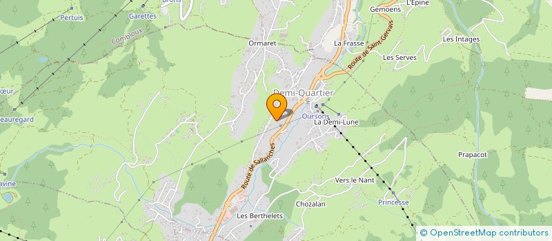 localisation de l'entreprise MADAME FLORENCE GOURBEAULT  DEMI-QUARTIER