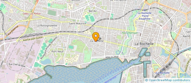 localisation de l'entreprise MADAME FLORENCE GOURIER  LA ROCHELLE