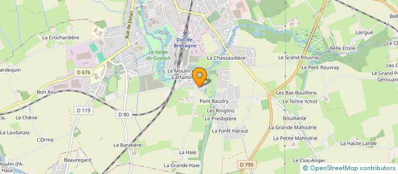 localisation de l'entreprise MADAME FLORENCE GOURVES  DOL-DE-BRETAGNE