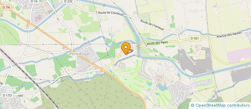 localisation de l'entreprise MADAME FLORENCE GRANGIER  MALLEMORT