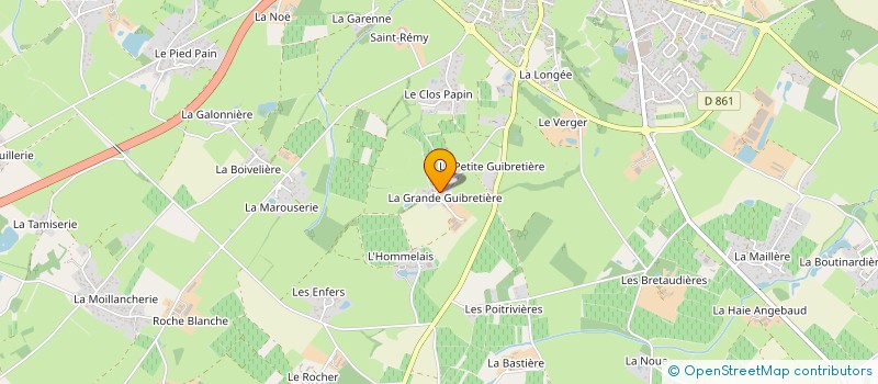 localisation de l'entreprise MADAME FLORENCE GRAVOUIL  SAINT-PHILBERT-DE-GRAND-LIEU