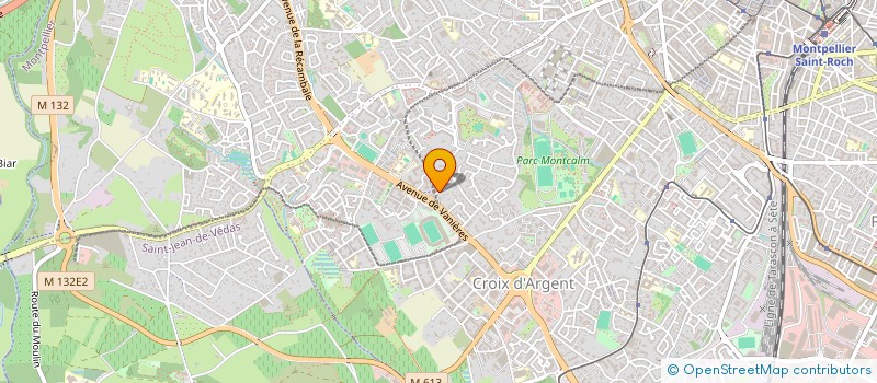 localisation de l'entreprise MADAME FLORENCE GREAUME à MONTPELLIER