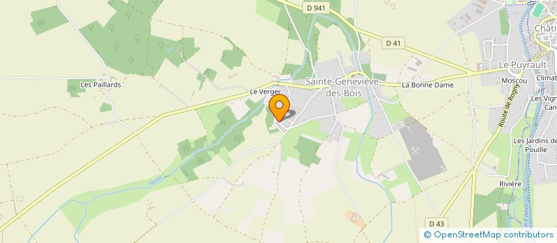 localisation de l'entreprise MADAME FLORENCE GRESSIEN à SAINTE-GENEVIEVE-DES-BOIS