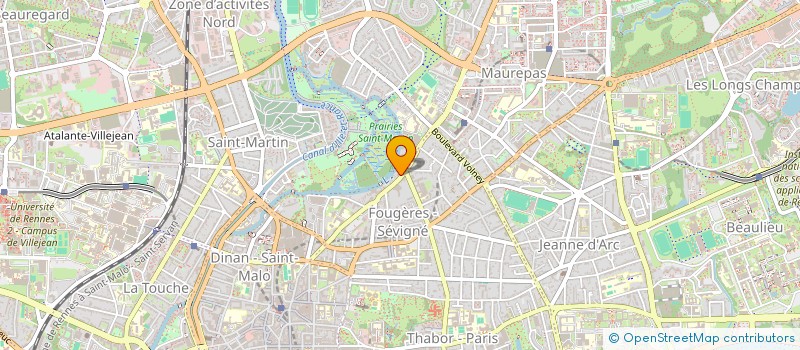 localisation de l'entreprise MADAME FLORENCE GRIVEL  RENNES