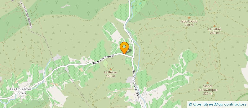 localisation de l'entreprise MADAME FLORENCE GROUSSIN  LA LONDE-LES-MAURES