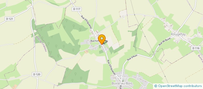 localisation de l'entreprise MADAME FLORENCE GRYMONPON  BUIRE-AU-BOIS