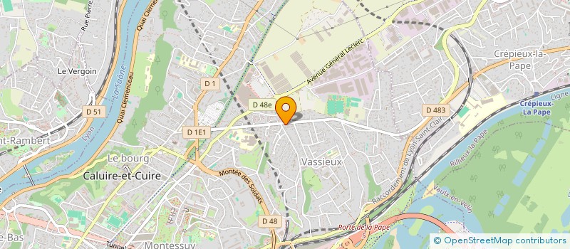 localisation de l'entreprise MADAME FLORENCE GUERILLON  CALUIRE-ET-CUIRE