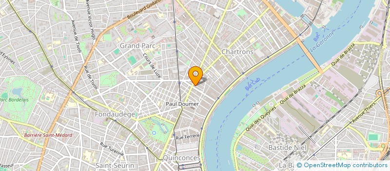 localisation de l'entreprise MADAME FLORENCE GUERIN à BORDEAUX