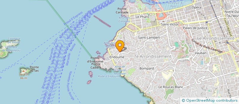 localisation de l'entreprise MADAME FLORENCE GUICHARD  MARSEILLE