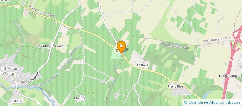 localisation de l'entreprise MADAME FLORENCE GUICHETEAU  VAL-DU-LAYON