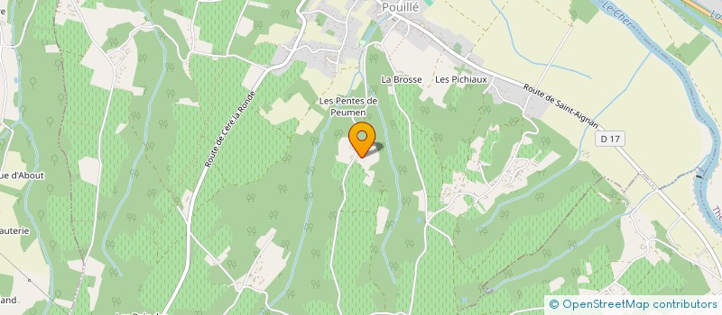 localisation de l'entreprise MADAME FLORENCE GUIGNARD à POUILLE