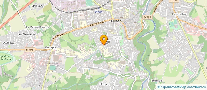 localisation de l'entreprise MADAME FLORENCE GUILLARD à DINAN
