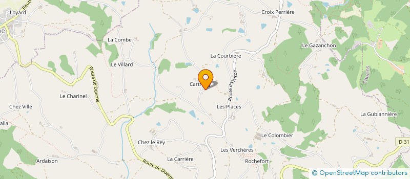 localisation de l'entreprise MADAME FLORENCE GUILLARME  SAINT-MARTIN-EN-HAUT