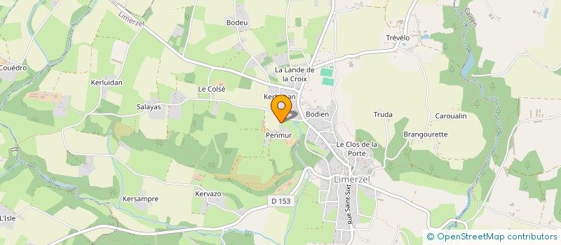 localisation de l'entreprise MADAME FLORENCE GUILLAS  LIMERZEL