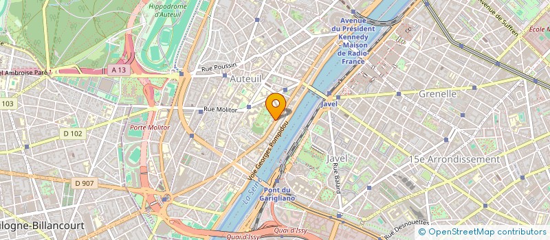 localisation de l'entreprise MADAME FLORENCE GUILLAUMIN  PARIS