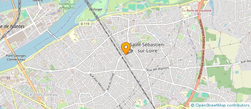 localisation de l'entreprise MADAME FLORENCE GUILLOTEL  SAINT-SEBASTIEN-SUR-LOIRE