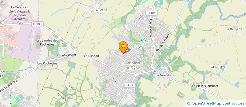 localisation de l'entreprise MADAME FLORENCE GUITTET  LES LUCS-SUR-BOULOGNE