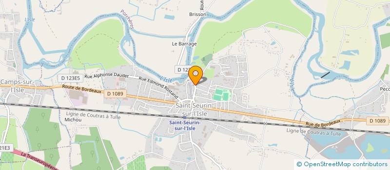 localisation de l'entreprise MADAME FLORENCE GUITTON  SAINT-SEURIN-SUR-L'ISLE