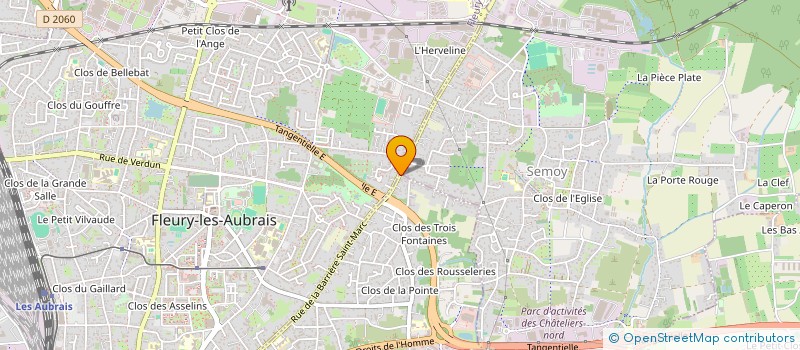 localisation de l'entreprise MADAME FLORENCE GULLAUD à ORLEANS