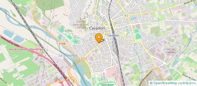 localisation de l'entreprise MADAME FLORENCE GUTH à CAVAILLON