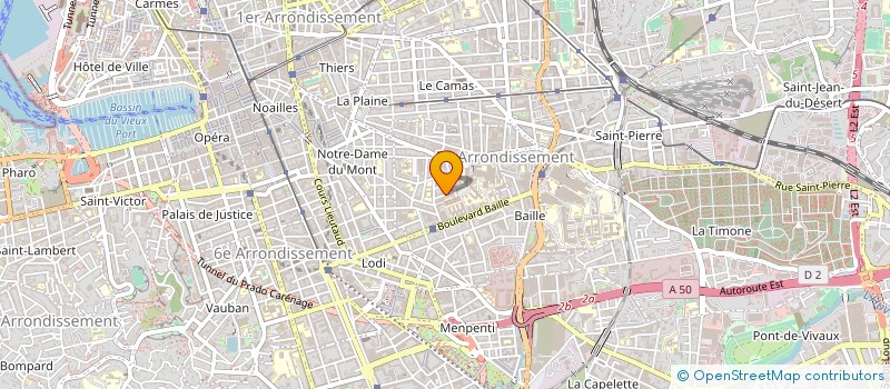 localisation de l'entreprise MADAME FLORENCE GUYON  MARSEILLE