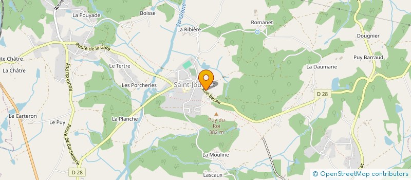 localisation de l'entreprise MADAME FLORENCE GUYOT  SAINT-JOUVENT