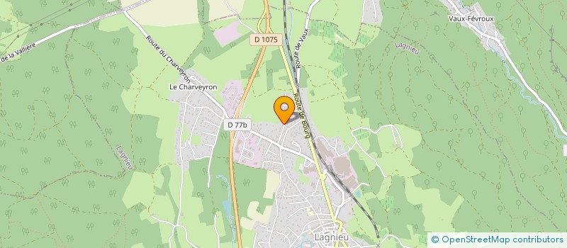 localisation de l'entreprise MADAME FLORENCE HADJALI  LAGNIEU