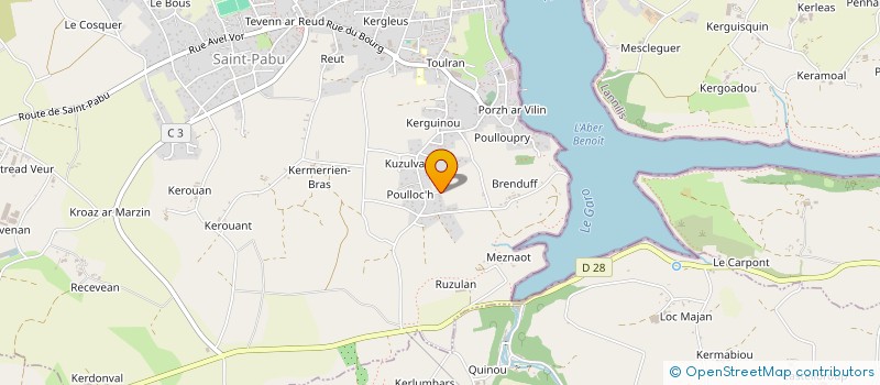 localisation de l'entreprise MADAME FLORENCE HECKMANN  SAINT-PABU