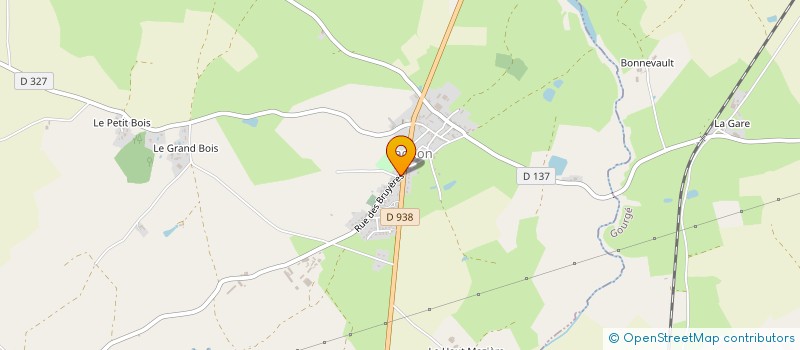 localisation de l'entreprise MADAME FLORENCE HECQUET  LAGEON