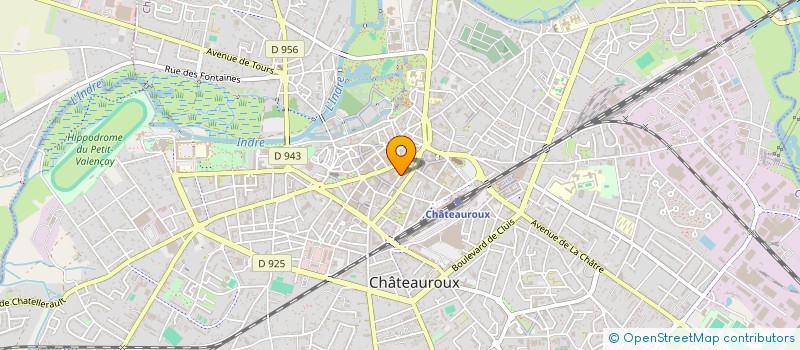 localisation de l'entreprise MADAME FLORENCE HELVERT à CHATEAUROUX