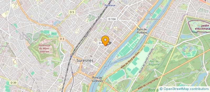 localisation de l'entreprise MADAME FLORENCE HENG à SURESNES