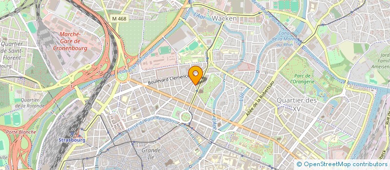 localisation de l'entreprise MADAME FLORENCE HERRMANN  STRASBOURG