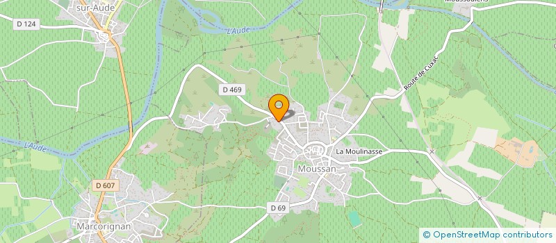 localisation de l'entreprise MADAME FLORENCE HERVET  MOUSSAN