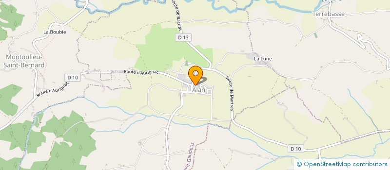 localisation de l'entreprise MADAME FLORENCE HEUZE  ALAN