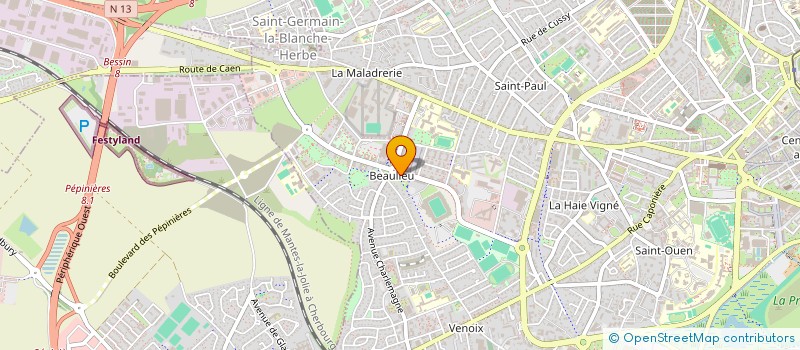 localisation de l'entreprise MADAME FLORENCE HOMMET à CAEN
