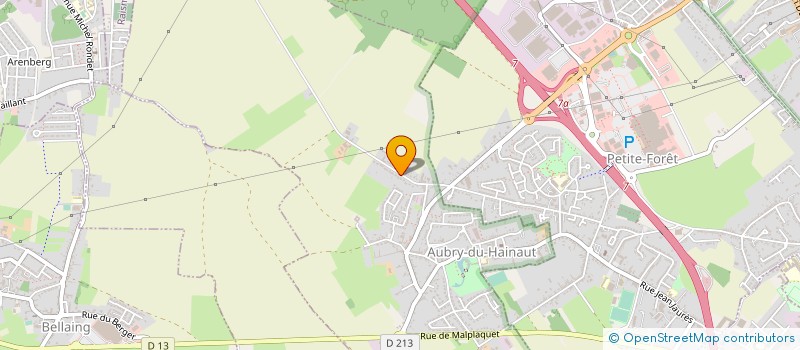 localisation de l'entreprise MADAME FLORENCE HUBERSON à AUBRY-DU-HAINAUT