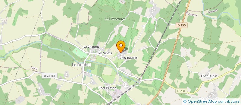 localisation de l'entreprise MADAME FLORENCE HUBERT  LE DOUHET