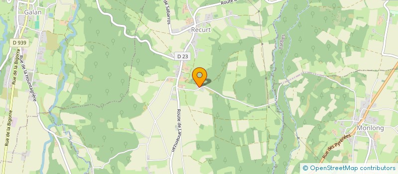 localisation de l'entreprise MADAME FLORENCE HUBERT  RECURT