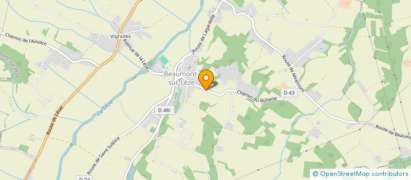 localisation de l'entreprise MADAME FLORENCE HUDE-VALTEAU  BEAUMONT-SUR-LEZE