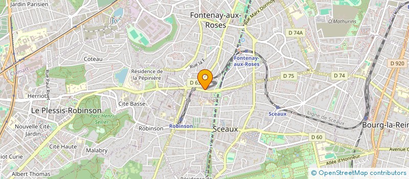 localisation de l'entreprise MADAME FLORENCE HUEL à FONTENAY-AUX-ROSES