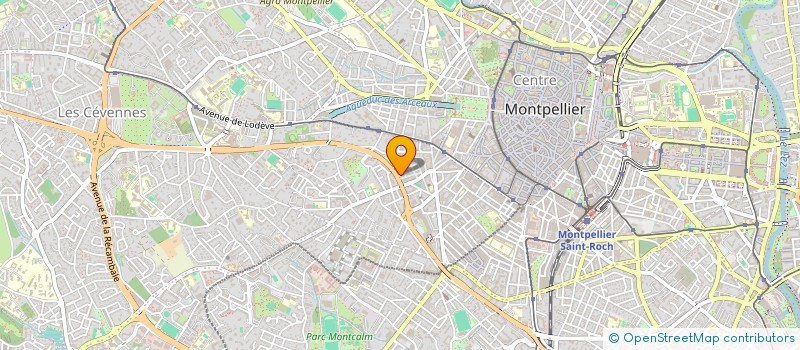 localisation de l'entreprise MADAME FLORENCE HULOT à MONTPELLIER