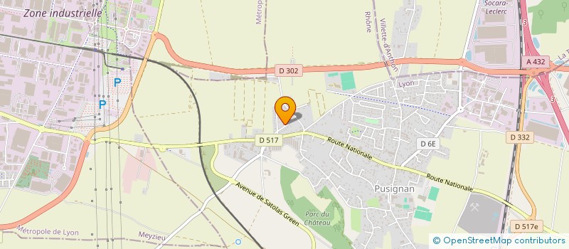 localisation de l'entreprise MADAME FLORENCE IDE  PUSIGNAN